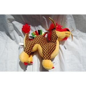 GANZ Webkinz Chinese Dragon HM718 Plush Pre-owned Condition with UNUSED CODE